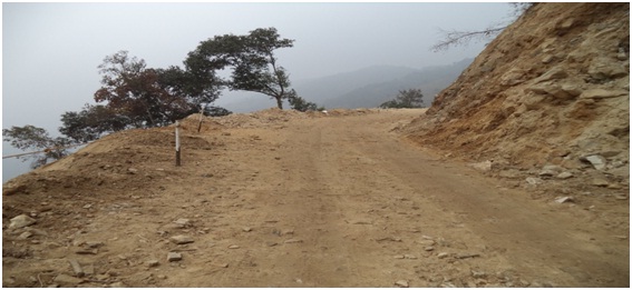 CONSTRUCTION OF APPROACH ROAD TO KHAPMAW-MAWJAM VILLAGE